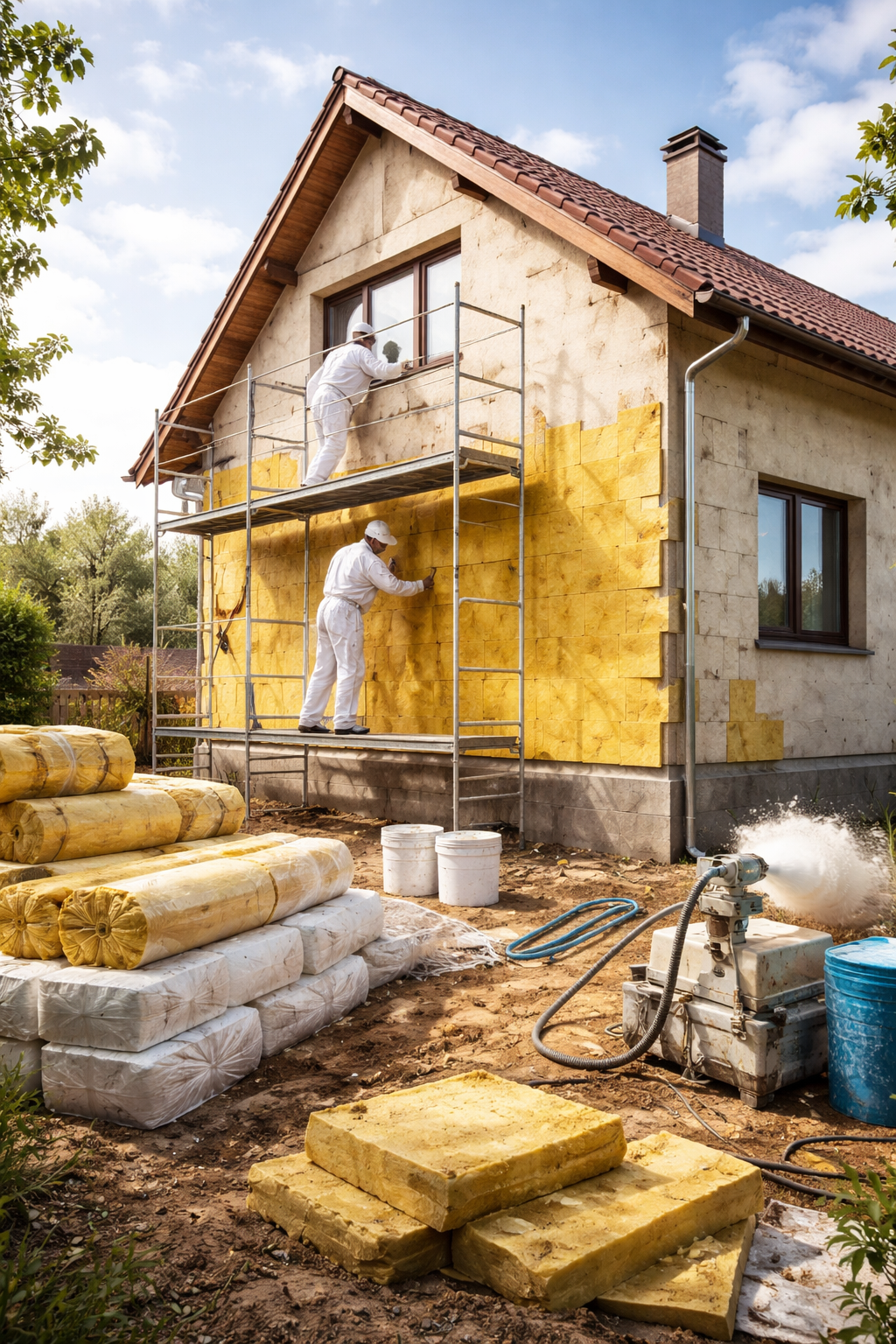 Профессиональное утепление домов в Курганинске — тепло, надежность, экономия
