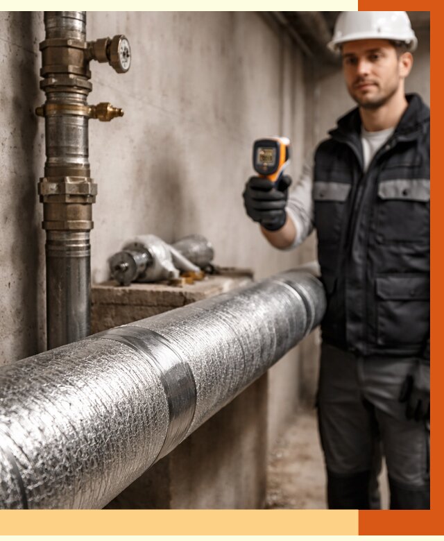 Утепление труб водоснабжения в Курганинске от 8841 руб. за м² — услуги ТепломастерКгн